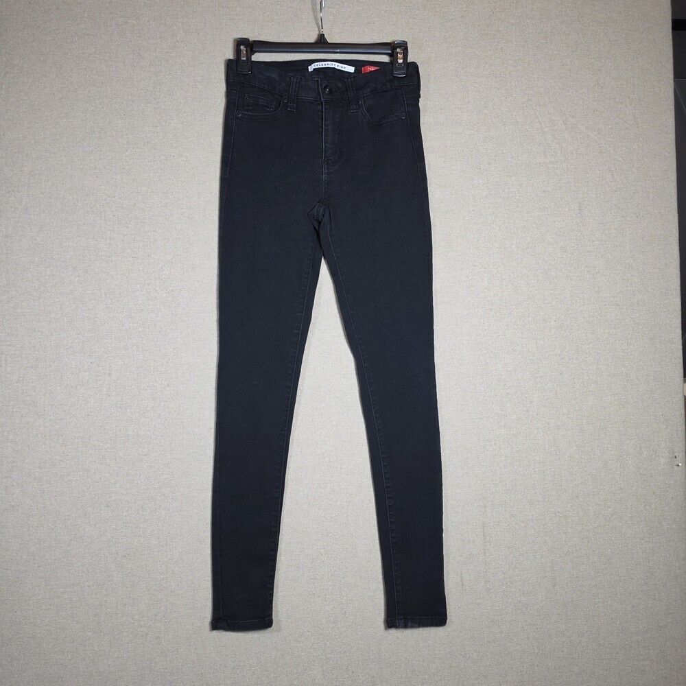 Celebrity Pink Skinny Mid-Rise The Rider Jeans Black Size 1/25